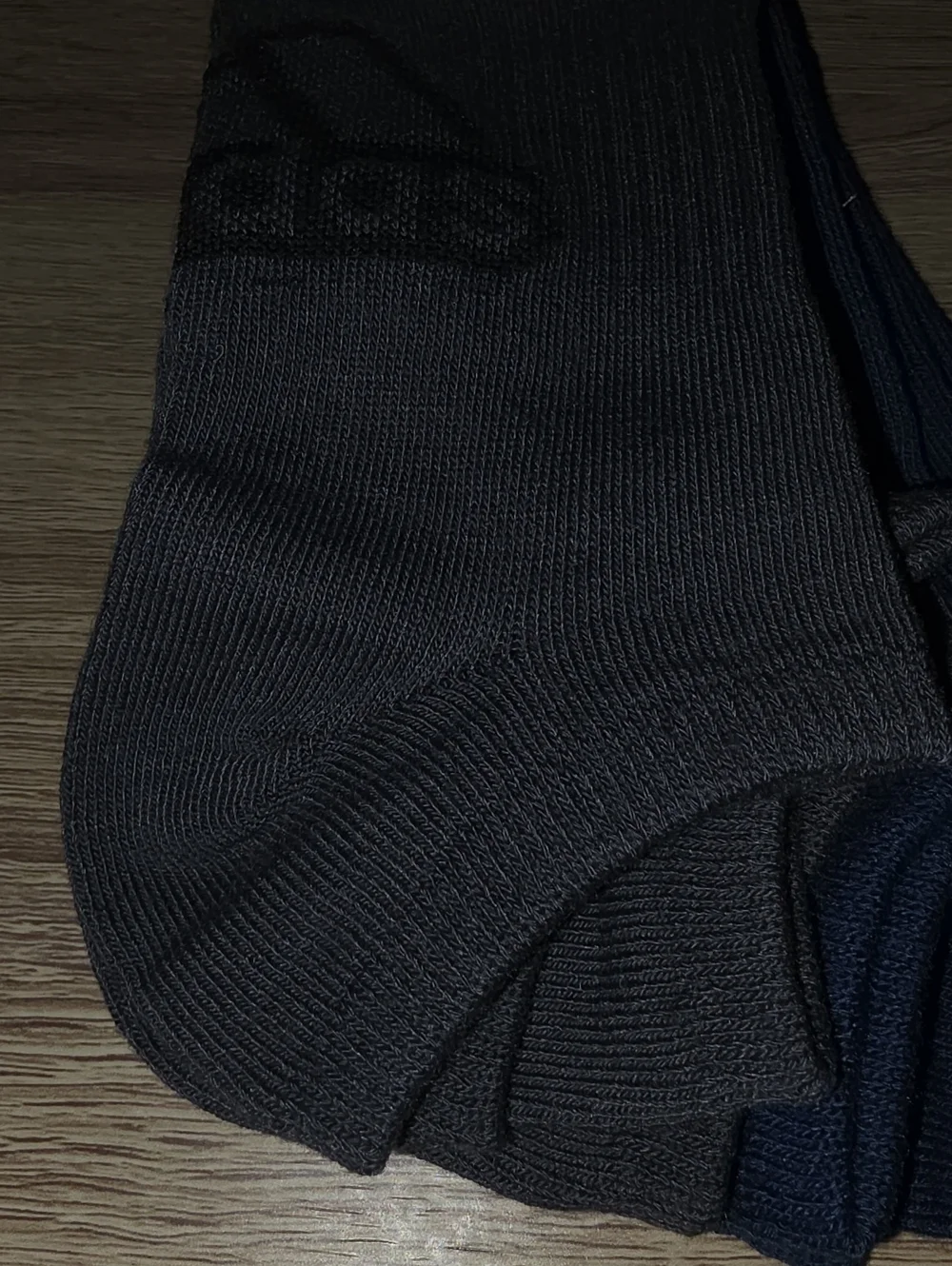 adidas Men’s 6-Pack Ankle Socks in Beige, Navy & Charcoal